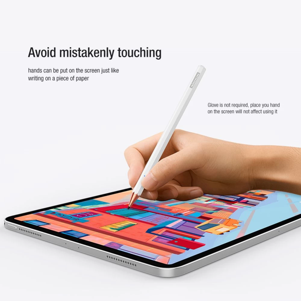  Dažādi Nillkin Crayon K2 iPad Stylus  balts