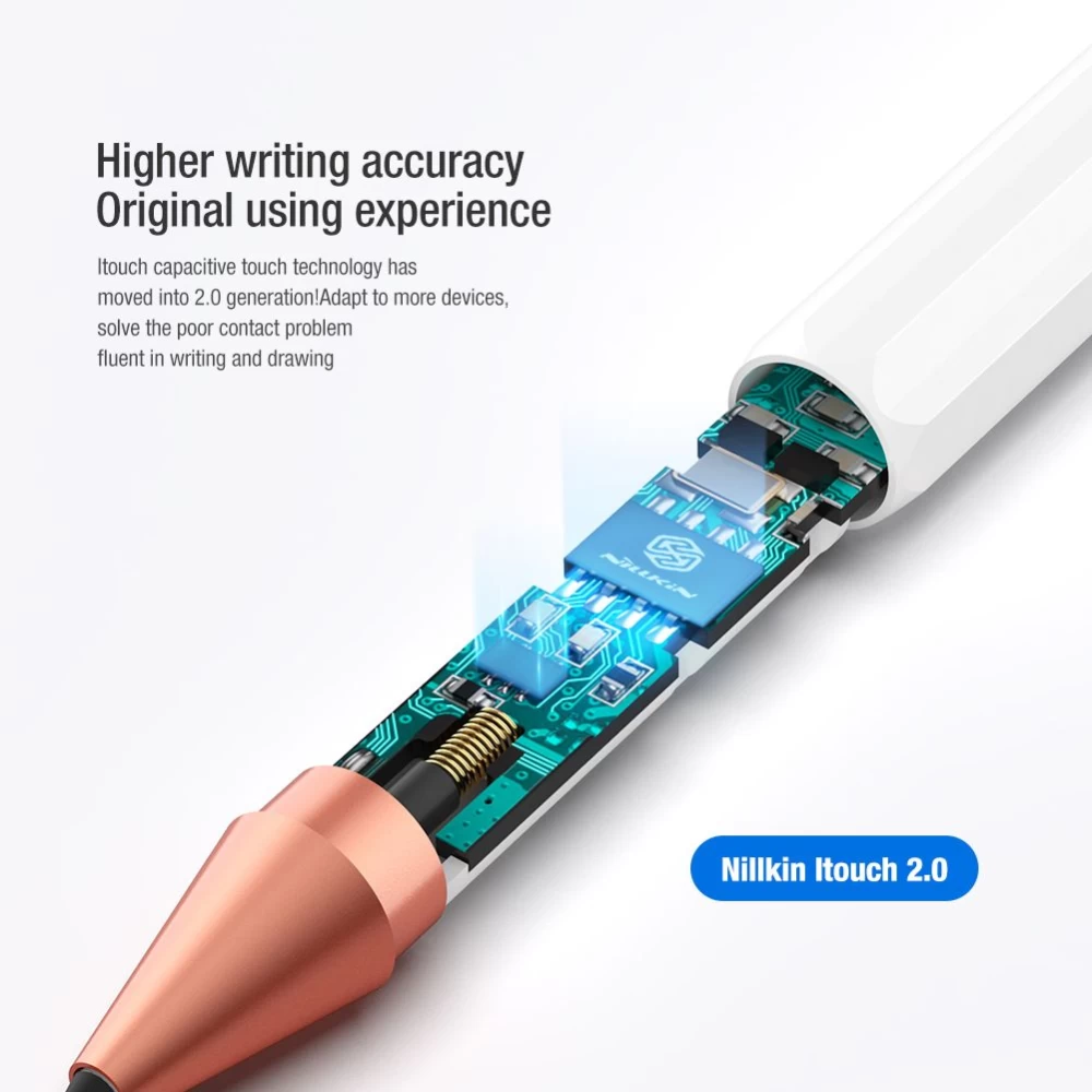  Dažādi Nillkin Crayon K2 iPad Stylus  balts