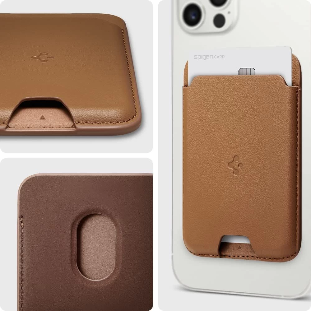 Priedai Other SPIGEN VALENTINUS MAGSAFE UNIVERSAL MAGNETIC CARD HOLDER  rudas