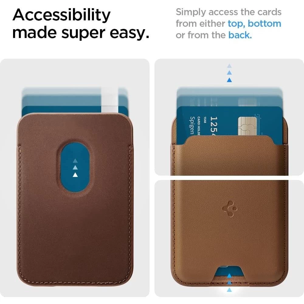 Priedai Other SPIGEN VALENTINUS MAGSAFE UNIVERSAL MAGNETIC CARD HOLDER  rudas