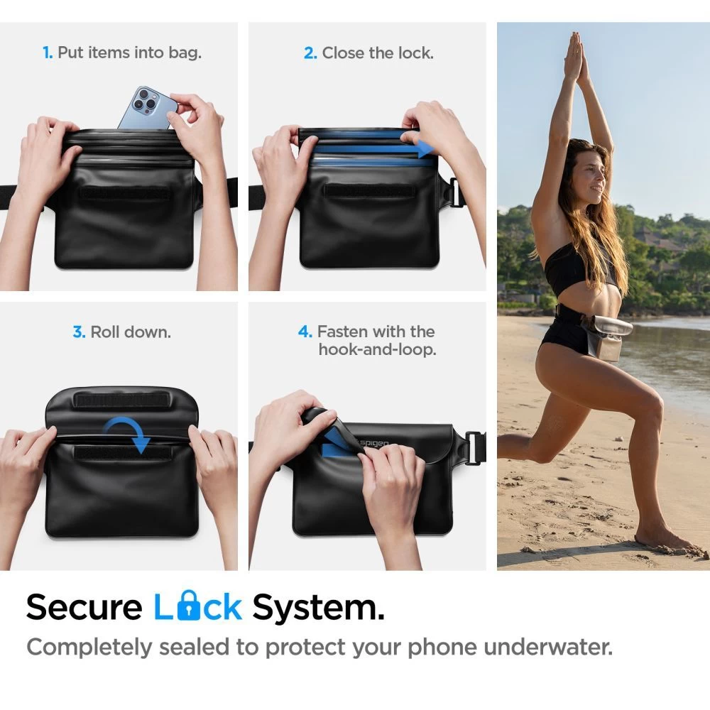 Aксессуары Other SPIGEN Universal Waterproof Waist Bag  черный