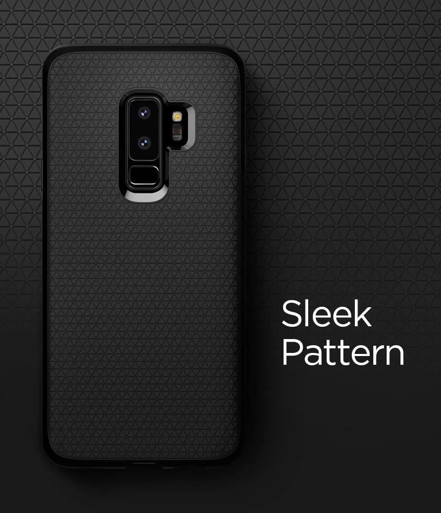 Dažādi telefona vāciņš melns SPIGEN LIQUID AIR Samsung Galaxy S9 Plus