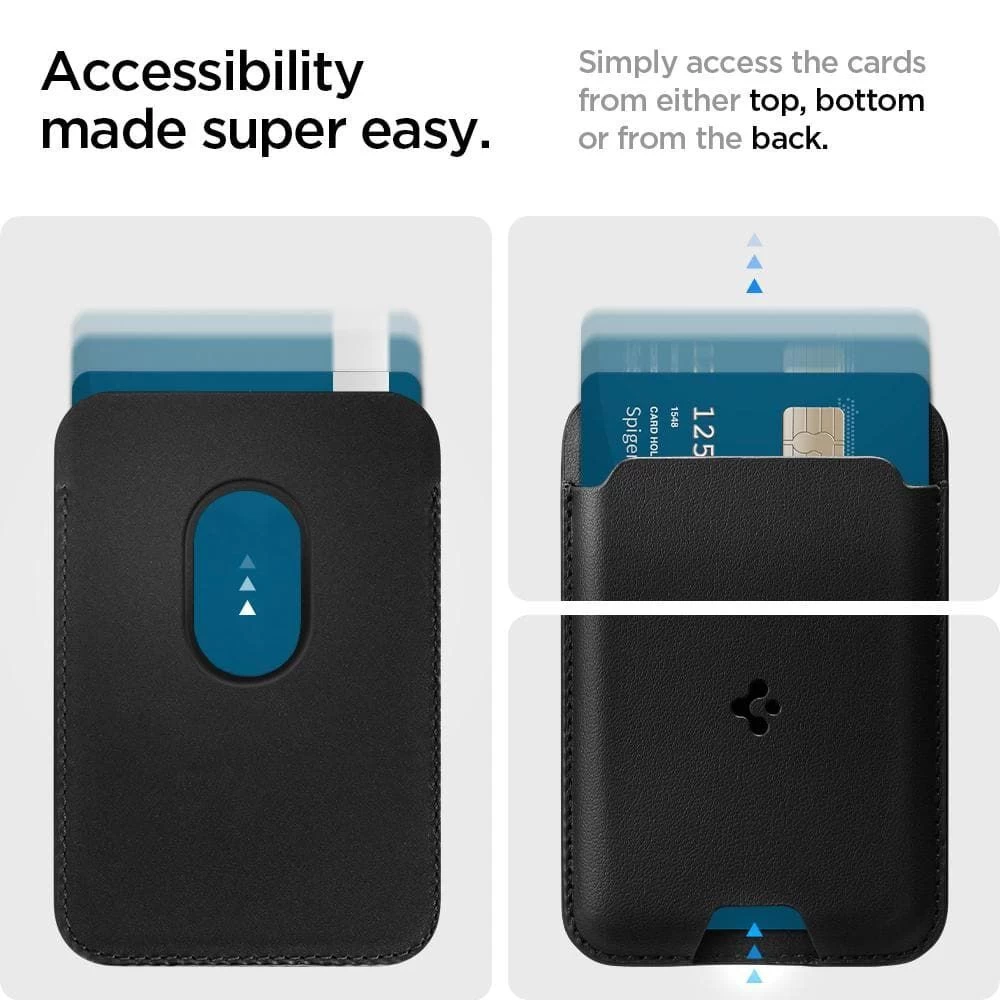 Aксессуары Other SPIGEN VALENTINUS MAGSAFE UNIVERSAL MAGNETIC CARD HOLDER  черный
