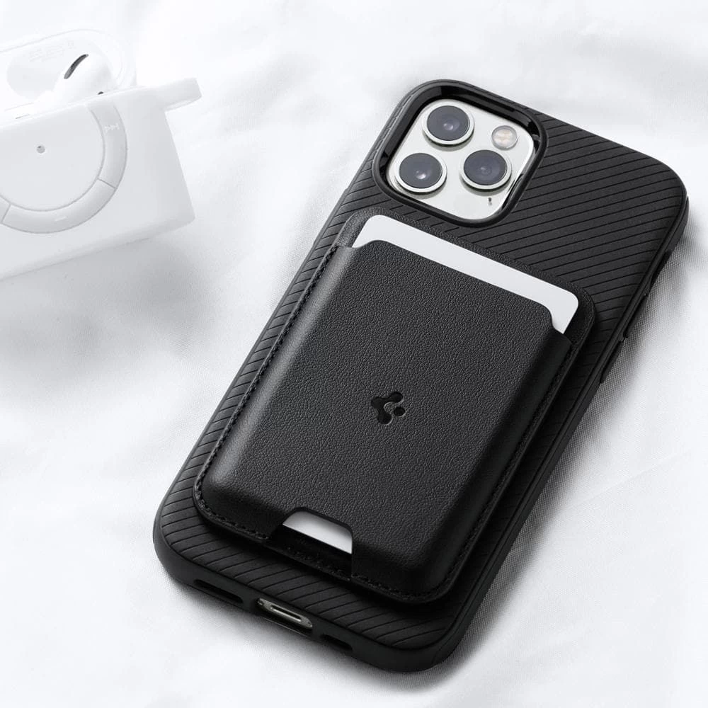Aксессуары Other SPIGEN VALENTINUS MAGSAFE UNIVERSAL MAGNETIC CARD HOLDER  черный