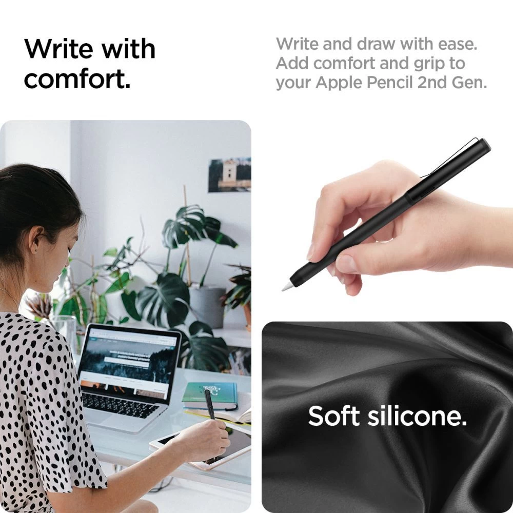 Aксессуары Other SPIGEN DA201 CLIP CASE Apple Pensil 2  черный