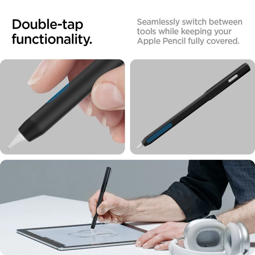 Aксессуары Other SPIGEN DA201 CLIP CASE Apple Pensil 2  черный