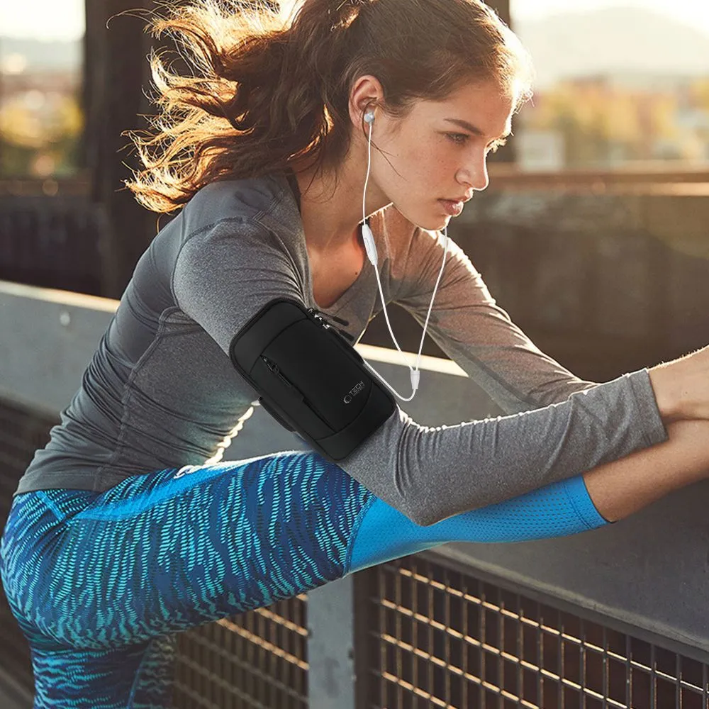 Dažādi telefona maciņš melns TECH-PROTECT M6 UNIVERSAL SPORT ARMBAND
