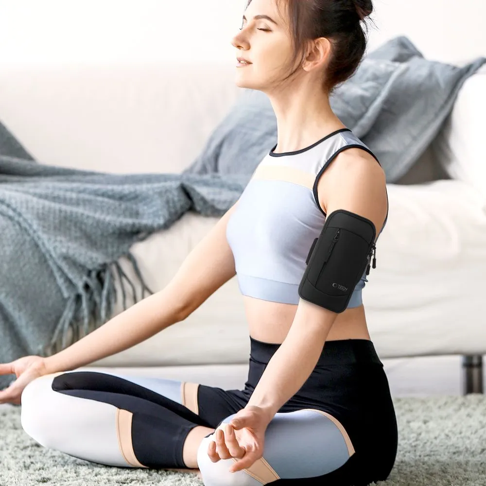 Dažādi telefona maciņš melns TECH-PROTECT M6 UNIVERSAL SPORT ARMBAND