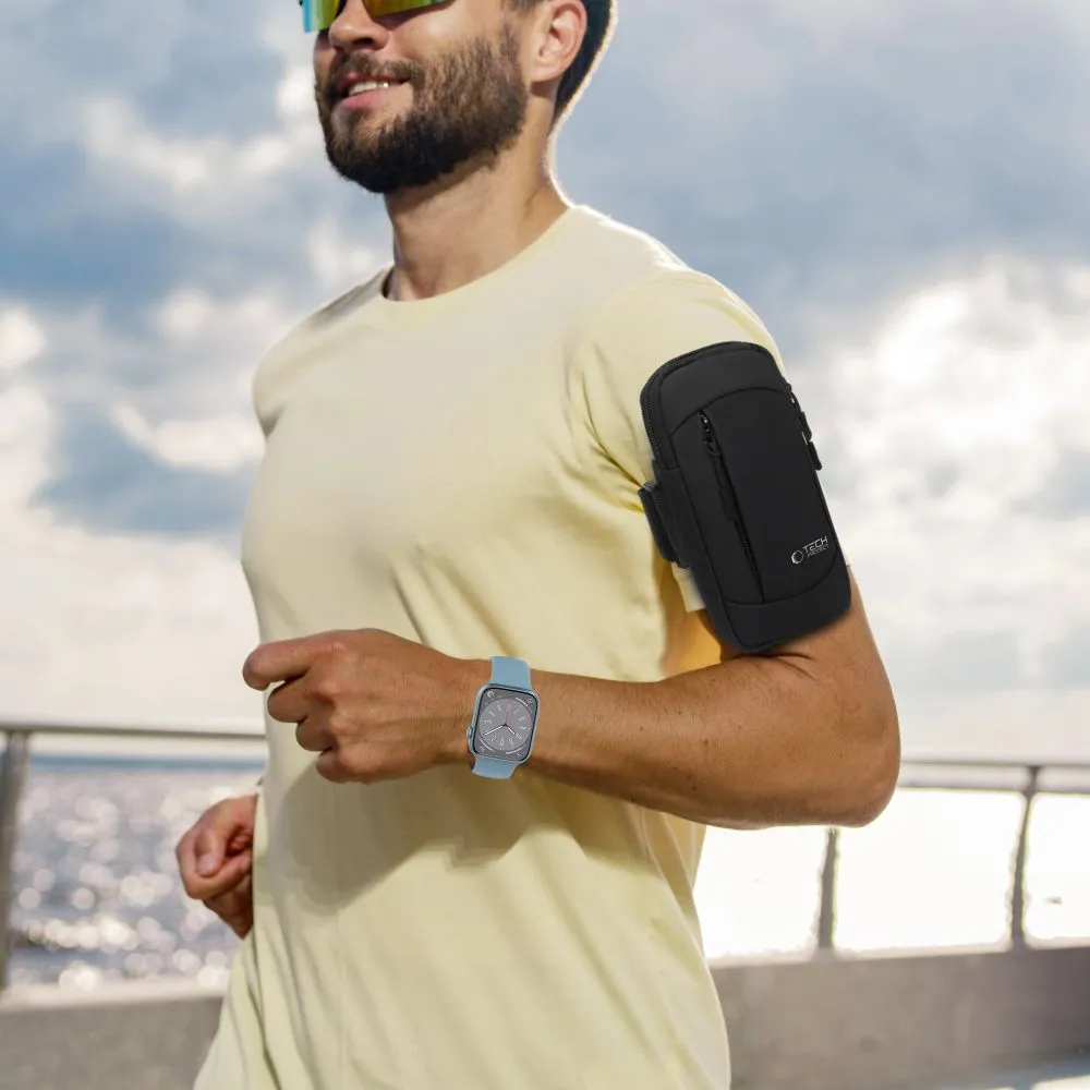 Dažādi telefona maciņš melns TECH-PROTECT M6 UNIVERSAL SPORT ARMBAND