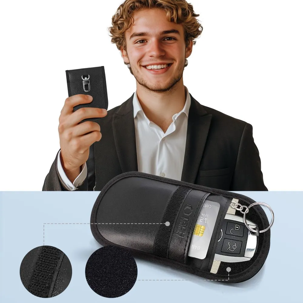 Accessories Other phone case black TECH-PROTECT KLR100 POUCH KEYLESS RFID SIGNAL BLOCKER CASE