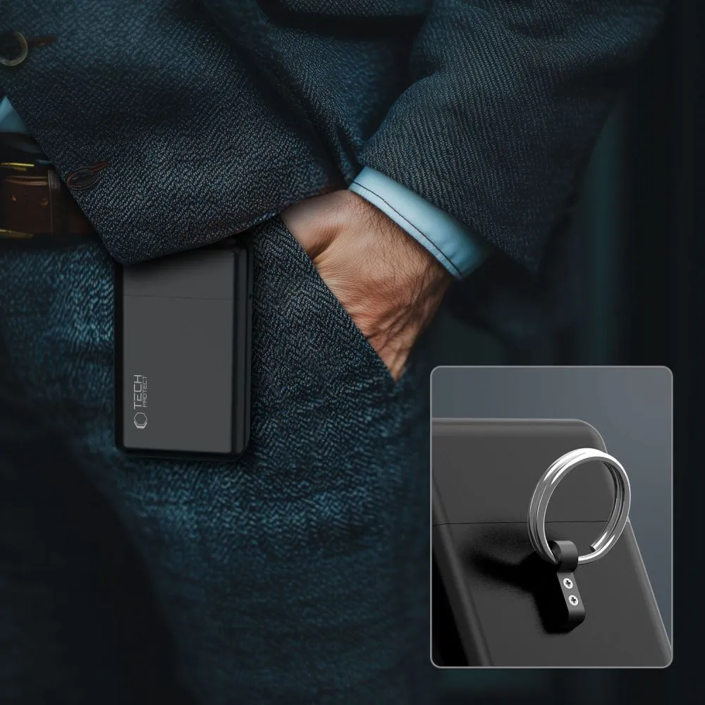 Dažādi telefona maciņš melns TECH-PROTECT KLR200 METAL KEYLESS RFID SIGNAL BLOCKER CASE
