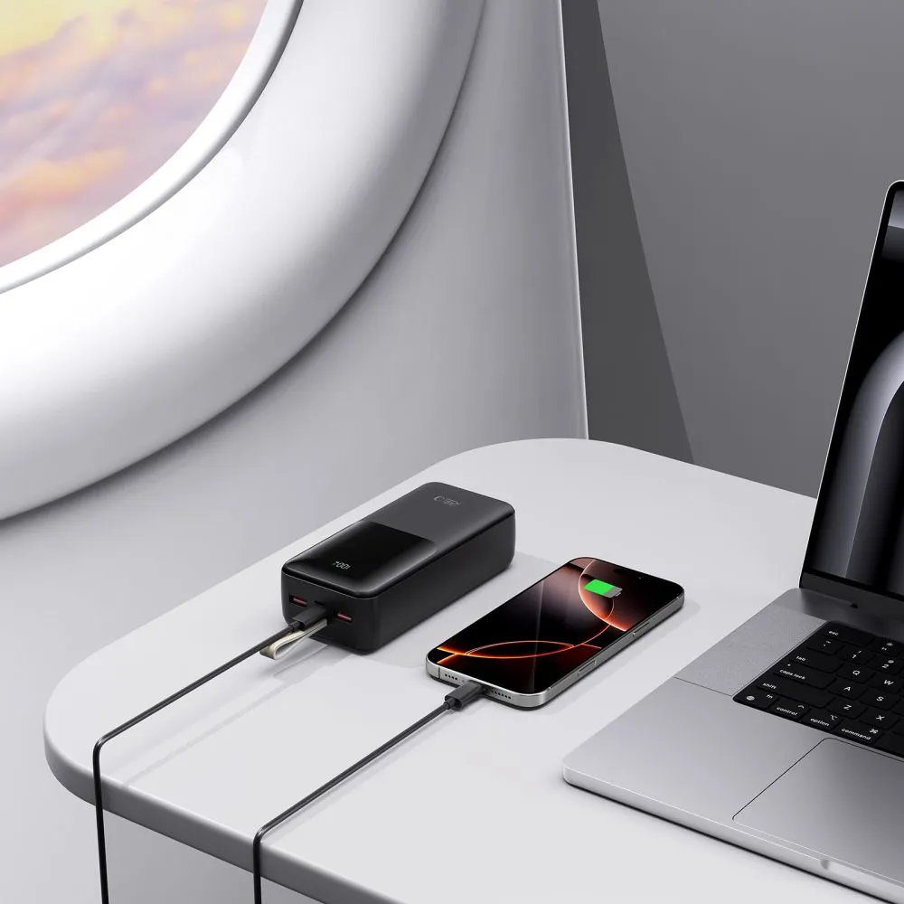  Dažādi TECH-PROTECT PB03 POWER BANK 30000MAH 22.5W  melns
