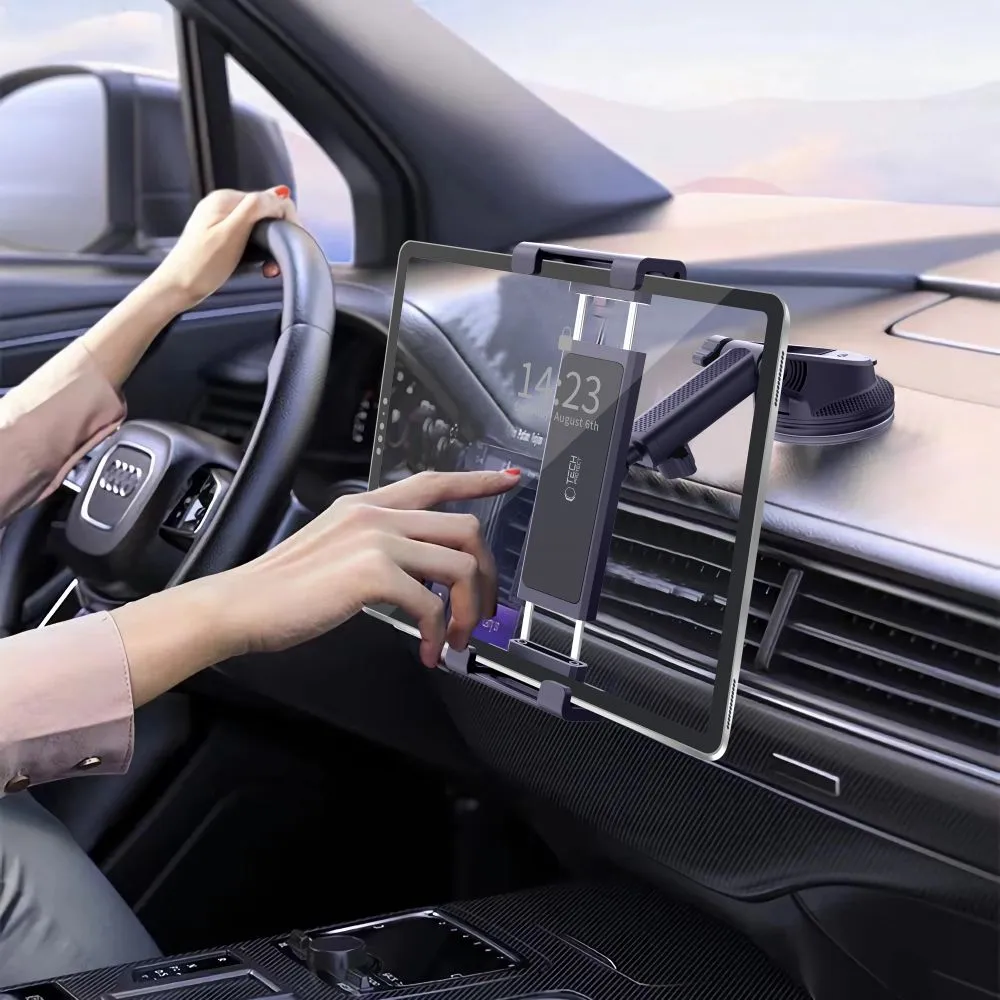 Tillbehör Other TECH-PROTECT V4 UNIVERSAL WINDSHIELD & DASHBOARD CAR MOUNT FOR TABLET  svart