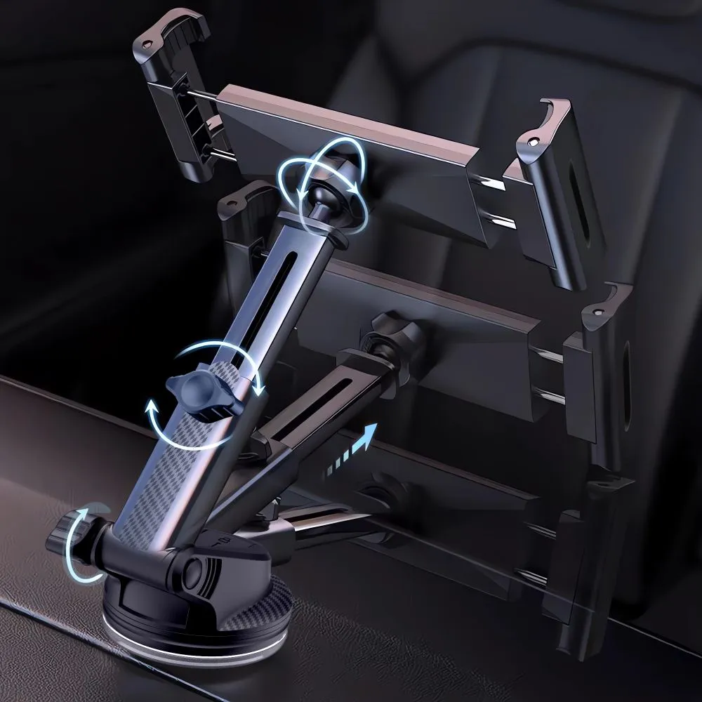 Tillbehör Other TECH-PROTECT V4 UNIVERSAL WINDSHIELD & DASHBOARD CAR MOUNT FOR TABLET  svart