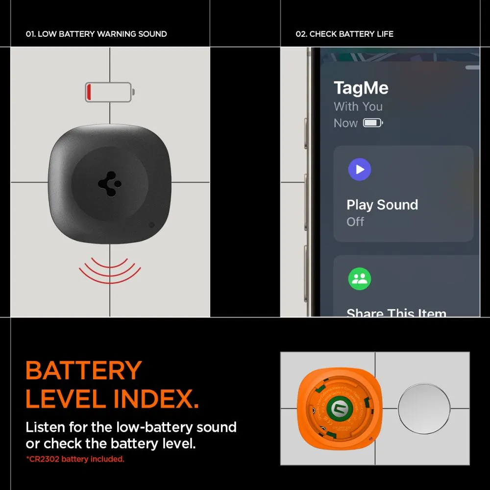 Aксессуары Other SPIGEN TAGME BLUETOOTH TRACKER  черный