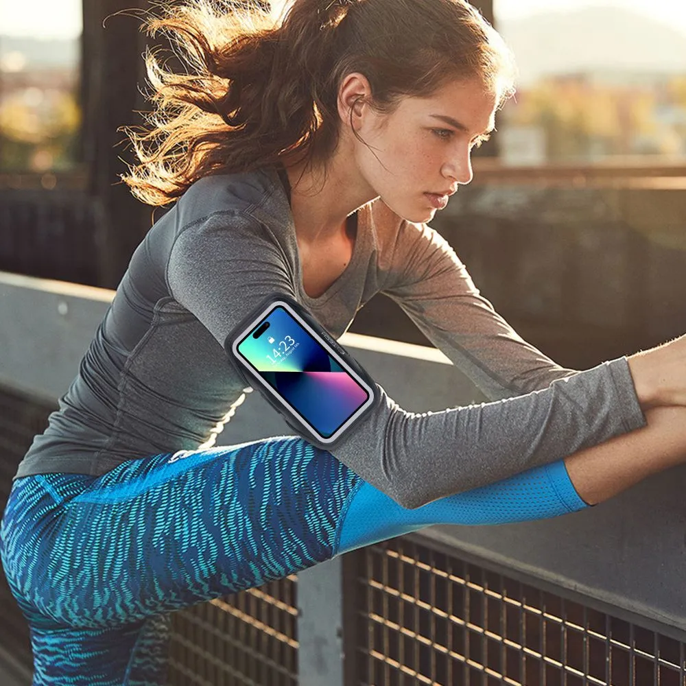 Dažādi telefona vāciņš melns TECH-PROTECT M4 UNIVERSAL SPORT ARMBAND