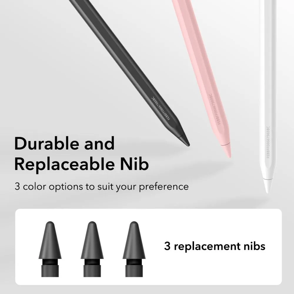  Dažādi ESR GEO DIGITAL STYLUS PEN  melns