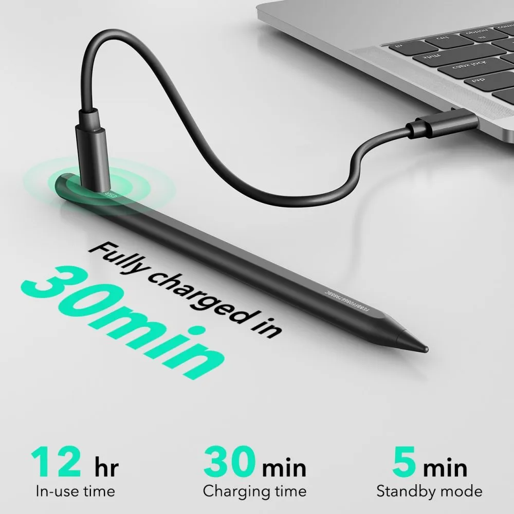  Dažādi ESR GEO DIGITAL STYLUS PEN  melns