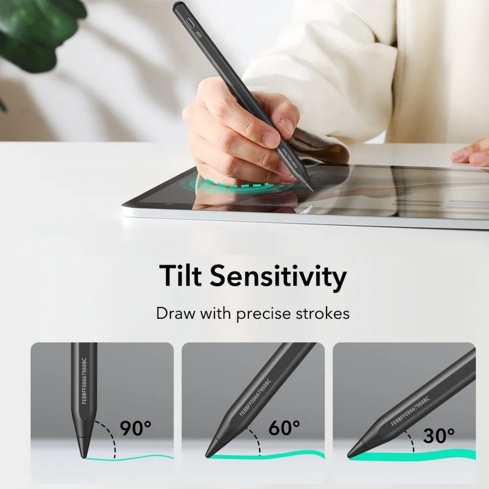  Dažādi ESR GEO DIGITAL STYLUS PEN  melns