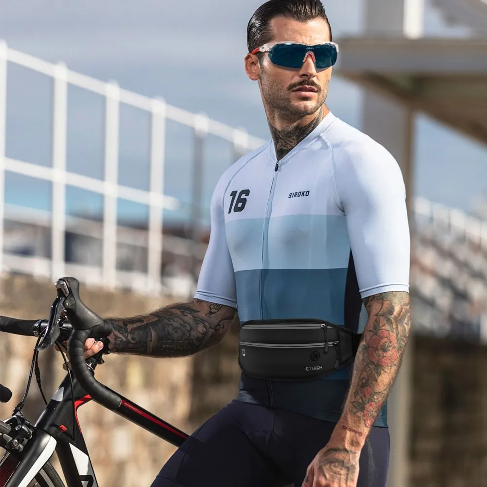 Dažādi telefona maciņš melns TECH-PROTECT M7 UNIVERSAL SPORT WAIST BAG