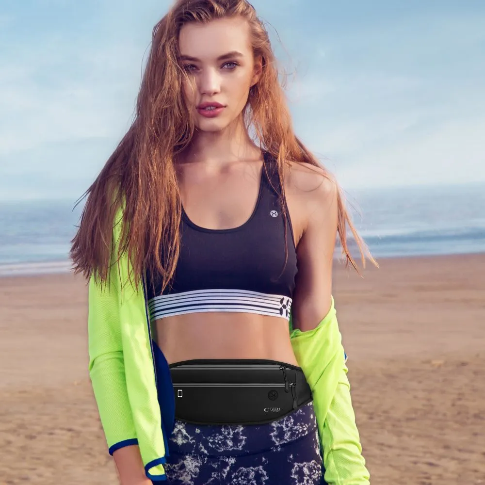 Dažādi telefona maciņš melns TECH-PROTECT M7 UNIVERSAL SPORT WAIST BAG