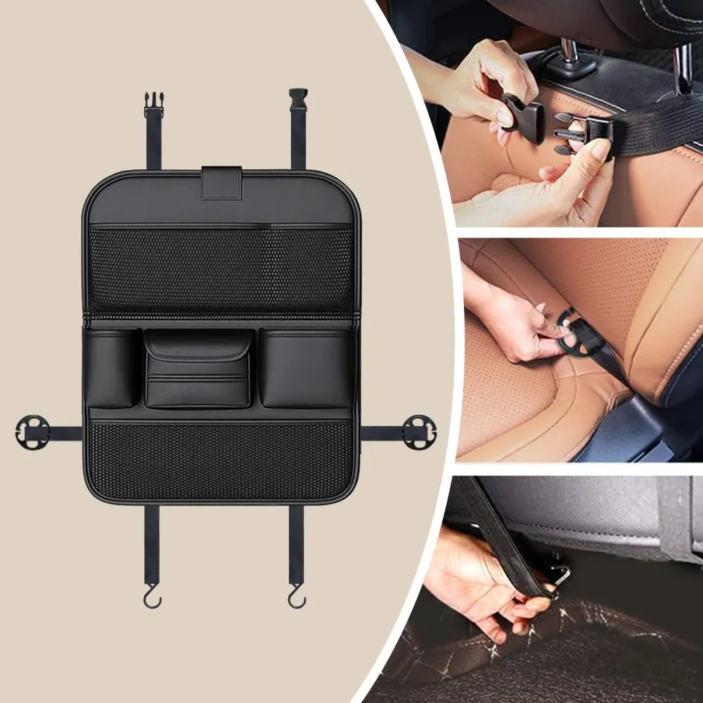 Priedai Other TECH-PROTECT UCA100 BACKSEAT CAR ORGANIZER  Juoda