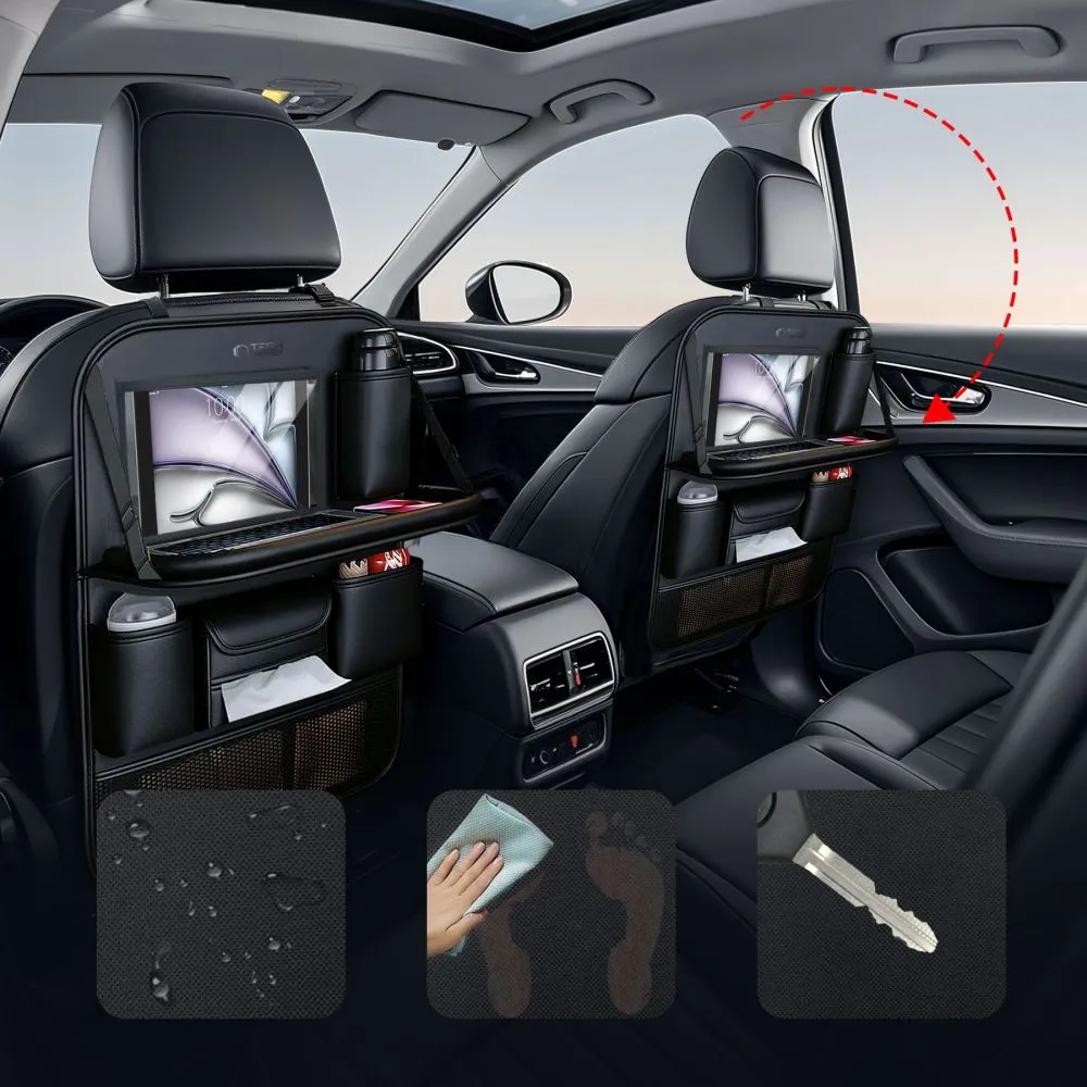 Priedai Other TECH-PROTECT UCA100 BACKSEAT CAR ORGANIZER  Juoda