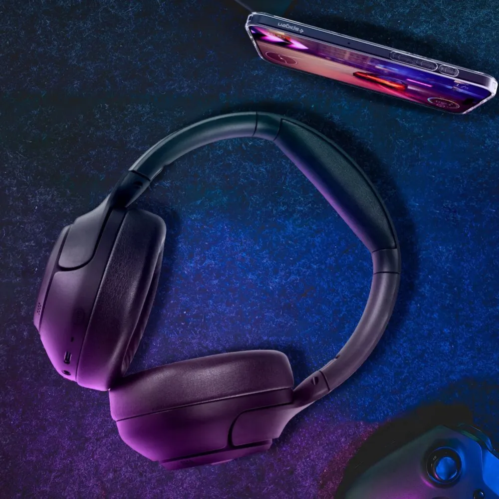  Dažādi SPIGEN SA2403 ANC PRO HEADPHONES  melns