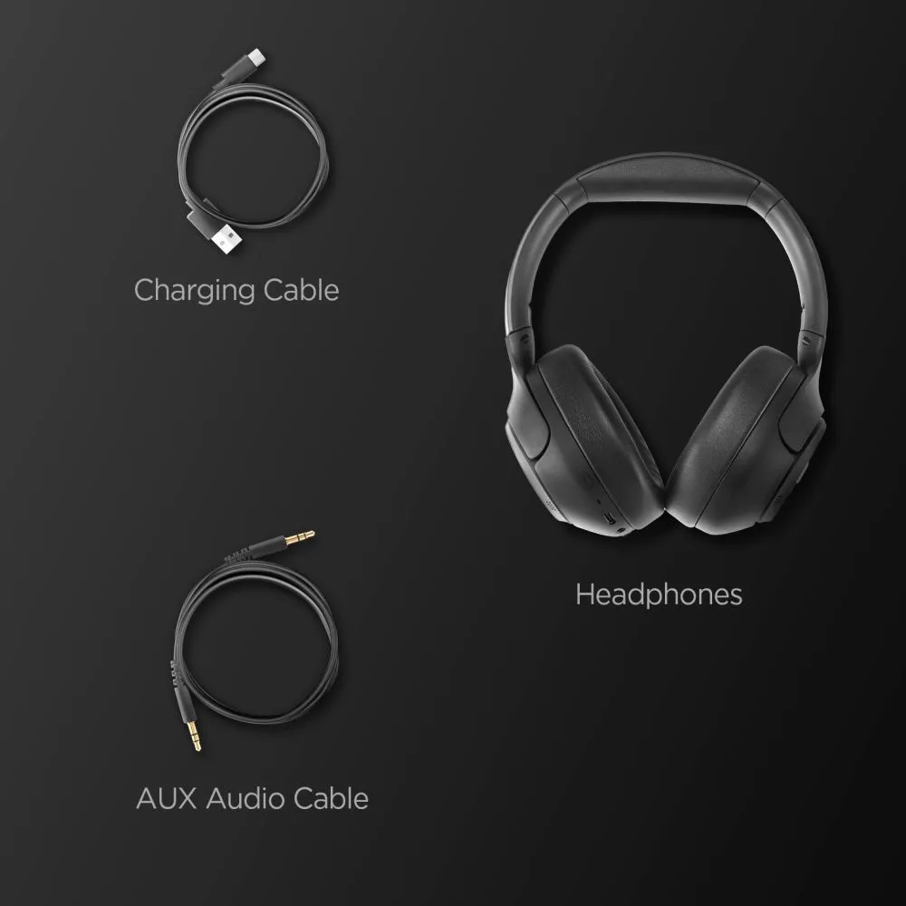  Dažādi SPIGEN SA2403 ANC PRO HEADPHONES  melns