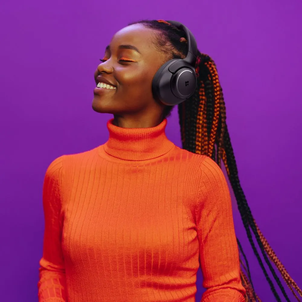  Dažādi SPIGEN SA2403 ANC PRO HEADPHONES  melns
