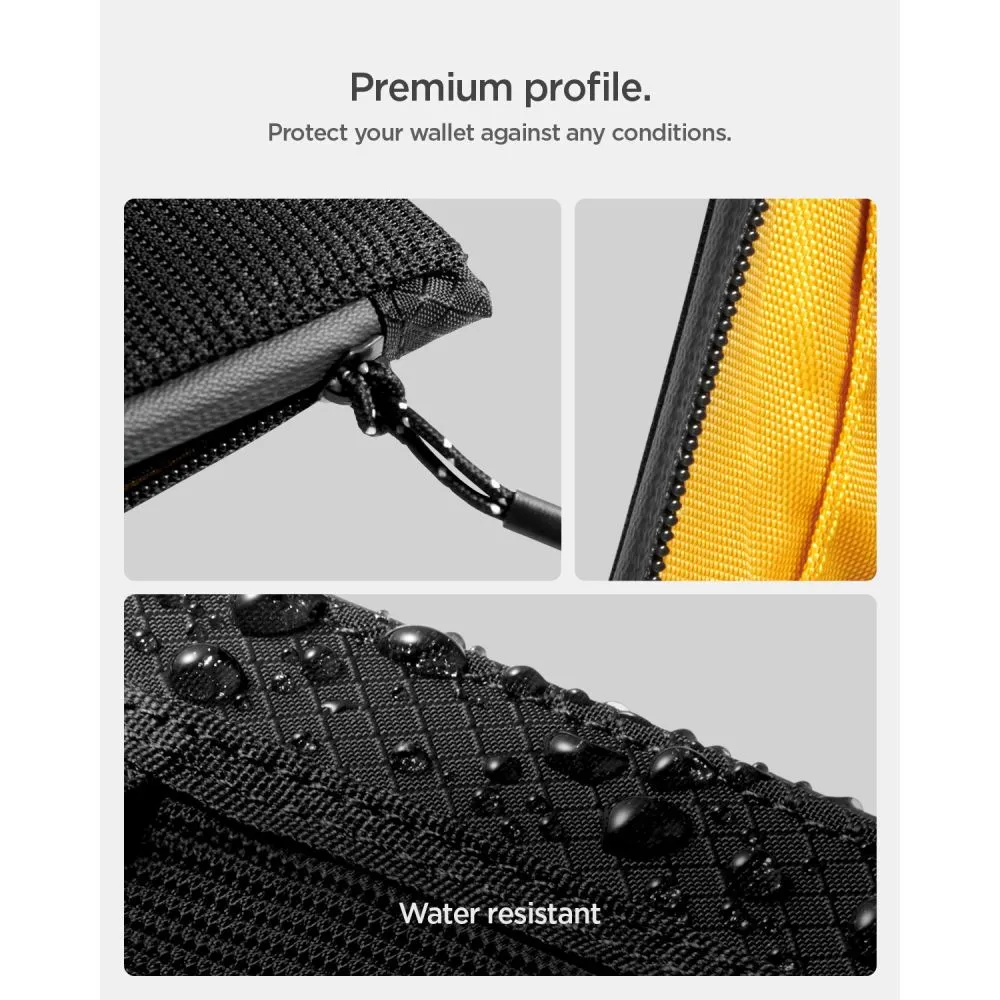  Dažādi SPIGEN LF300 SOFT RFID CARD HOLDER Viedierīču melns