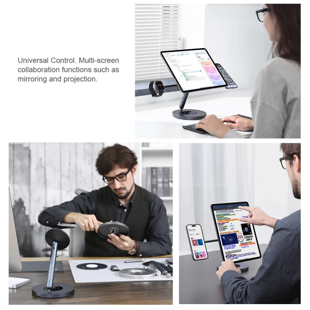  Dažādi NILLKIN SnapBranch Modular Device Station (Creative version)  pelēks