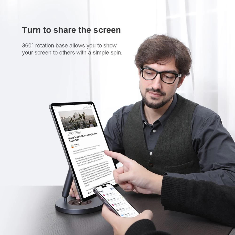  Dažādi NILLKIN SnapBranch Modular Device Station (All-in-one version)  pelēks