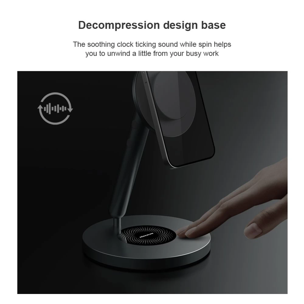  Dažādi NILLKIN SnapBranch Modular Device Station (All-in-one version)  pelēks