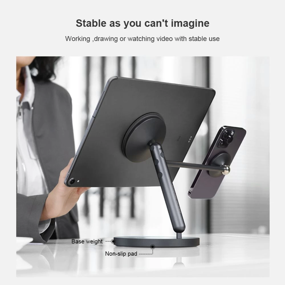  Dažādi NILLKIN SnapBranch Modular Device Station (All-in-one version)  pelēks