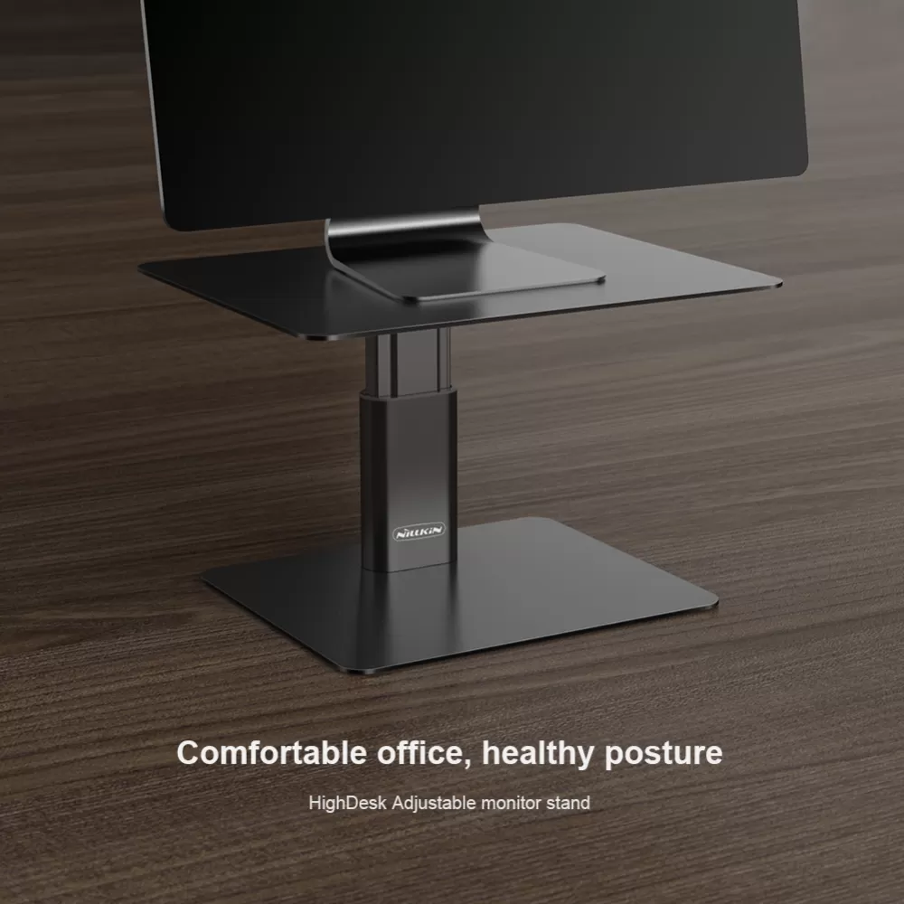  Dažādi NILLKIN ADJUSTABLE MONITOR STAND  pelēks