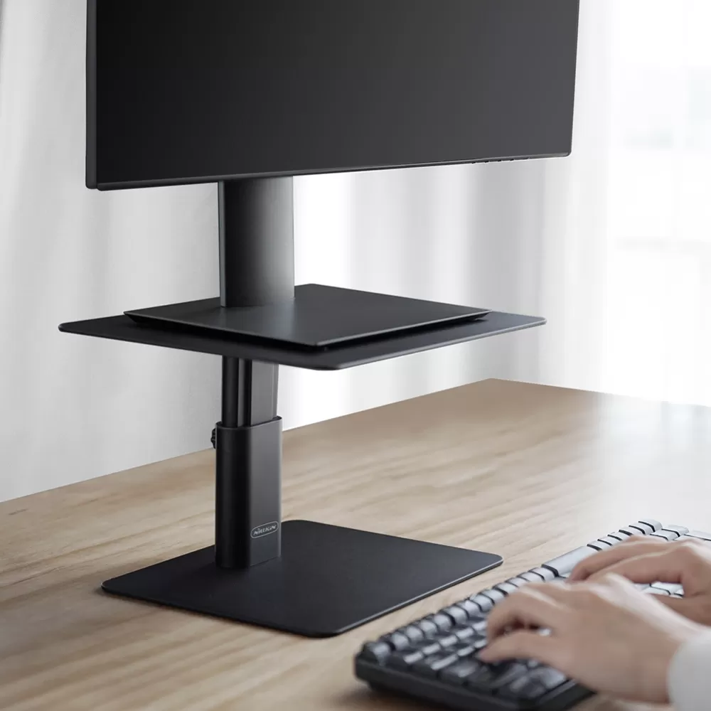  Dažādi NILLKIN ADJUSTABLE MONITOR STAND  pelēks