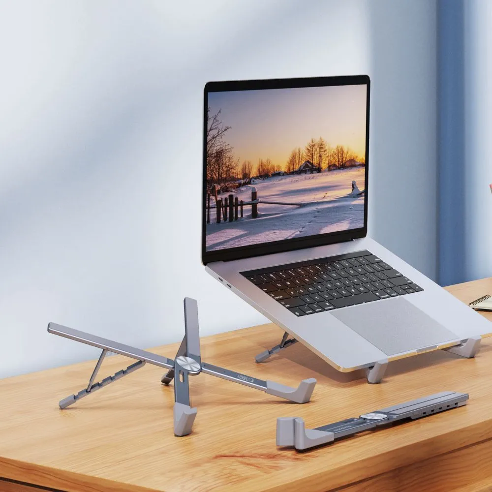 Dažādi TECH-PROTECT ULS300 UNIVERSAL LAPTOP STAND  pelēks