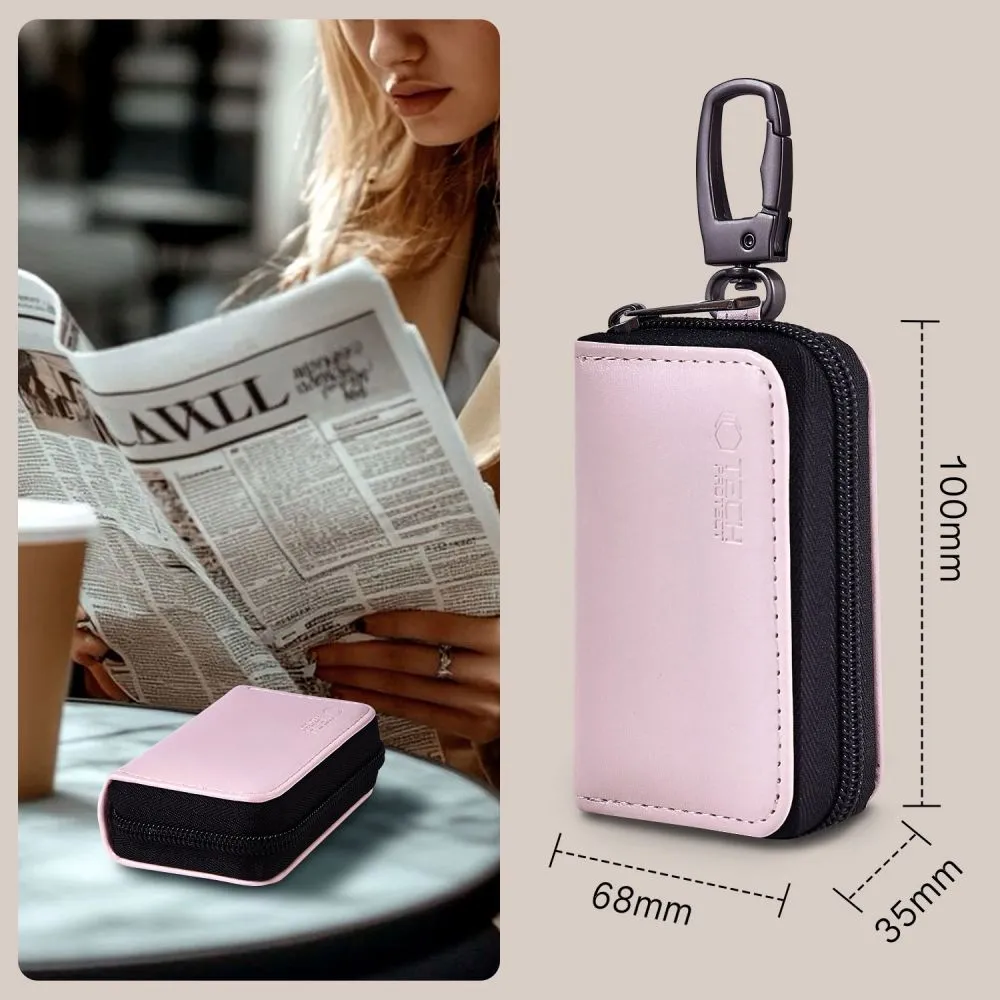 Dažādi telefona maciņš rozā TECH-PROTECT KLR300 POUCH KEYLESS RFID SIGNAL BLOCKER CASE
