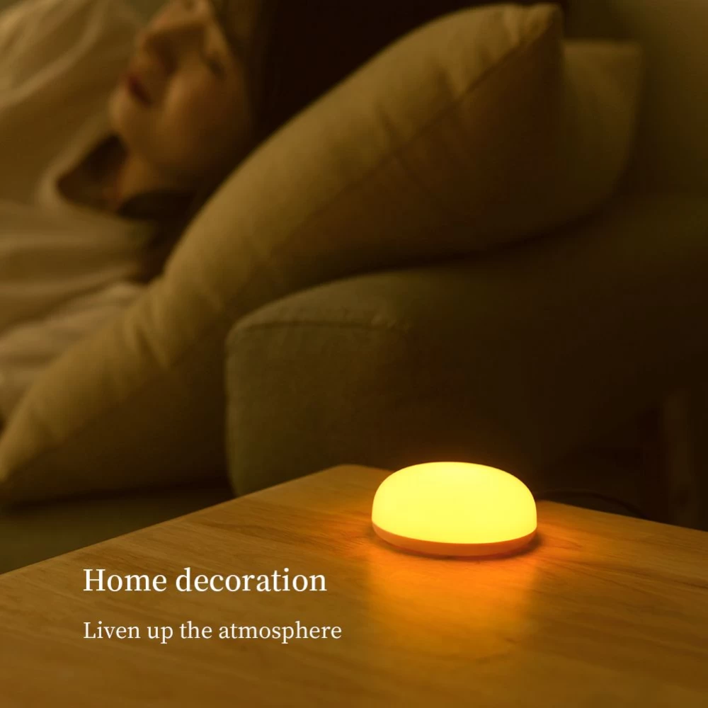 Aксессуары Other Luminous Stone Wireless Nightlight  розовый