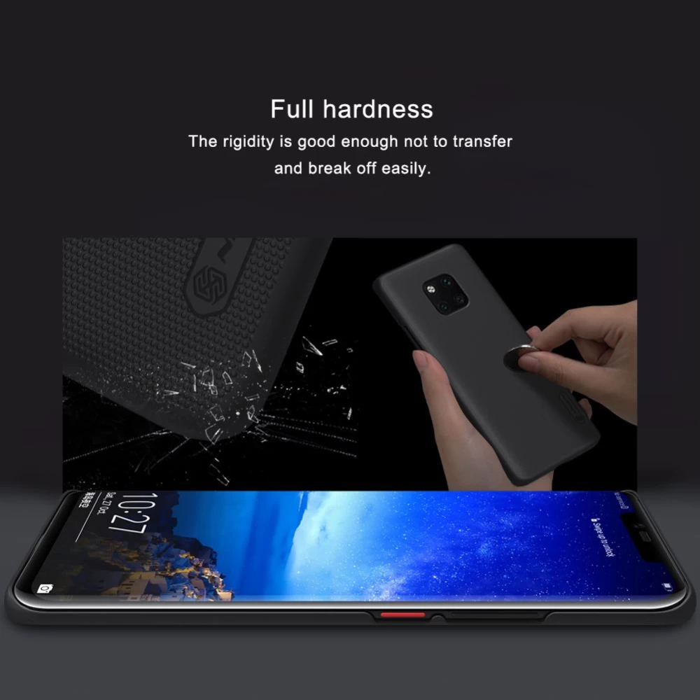Dažādi telefona vāciņš sarkans Super Frosted Shield  Huawei Mate 20 PRO
