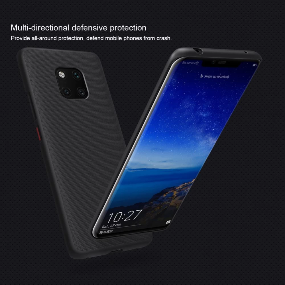 Dažādi telefona vāciņš sarkans Super Frosted Shield  Huawei Mate 20 PRO