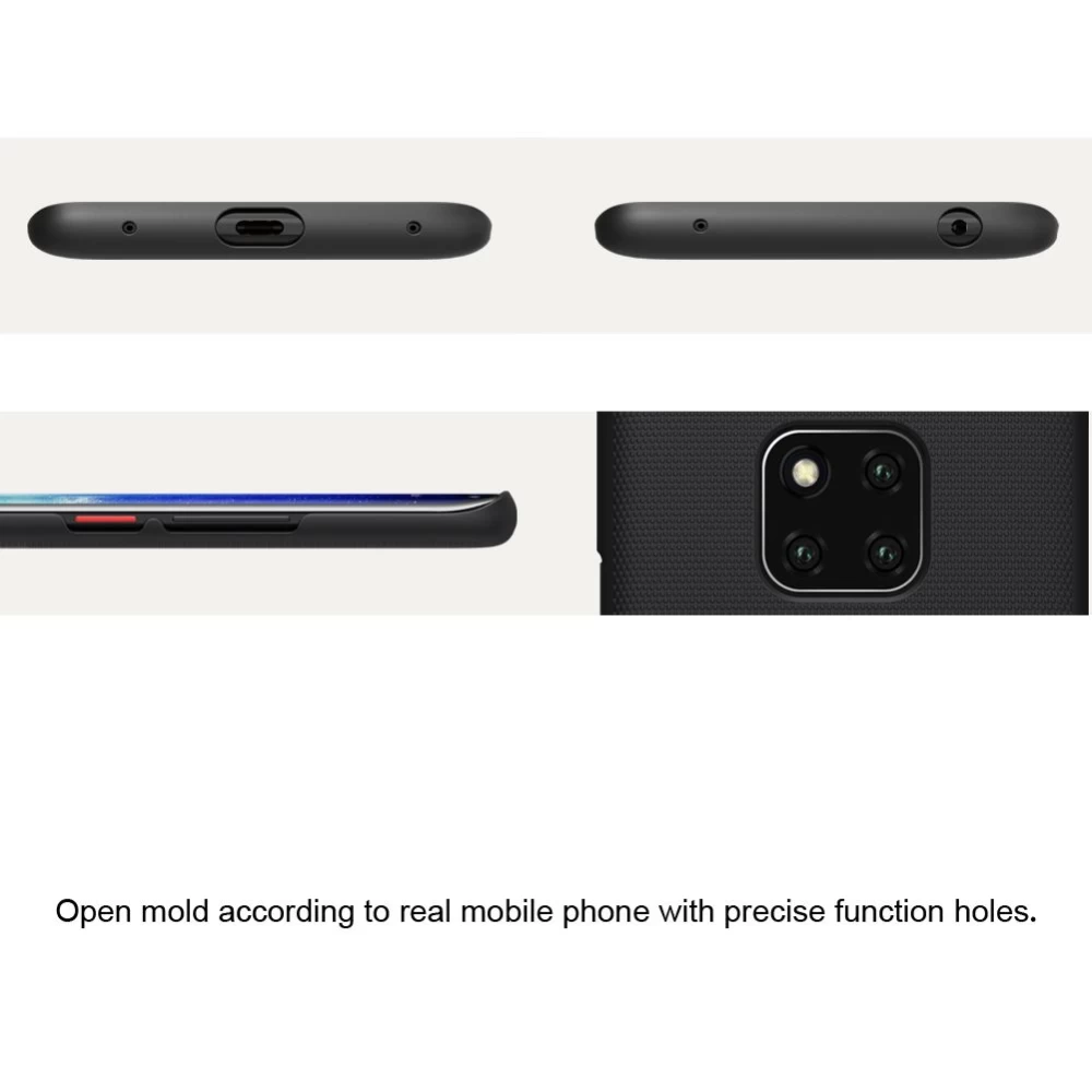 Dažādi telefona vāciņš sarkans Super Frosted Shield  Huawei Mate 20 PRO
