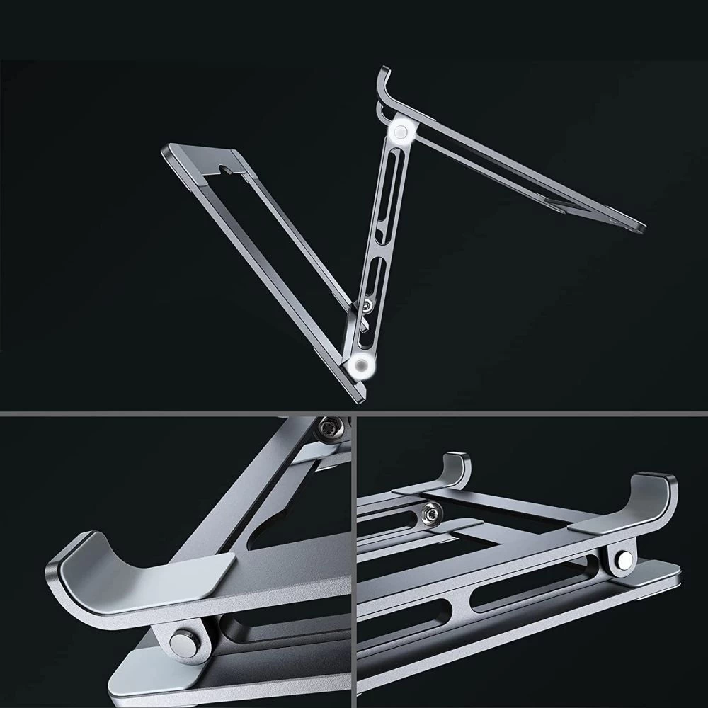  Dažādi TECH-PROTECT PRODESK UNIVERSAL LAPTOP STAND  sudraba
