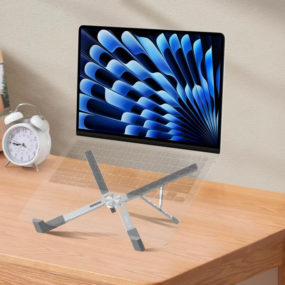  Dažādi TECH-PROTECT ULS300 UNIVERSAL LAPTOP STAND  sudraba