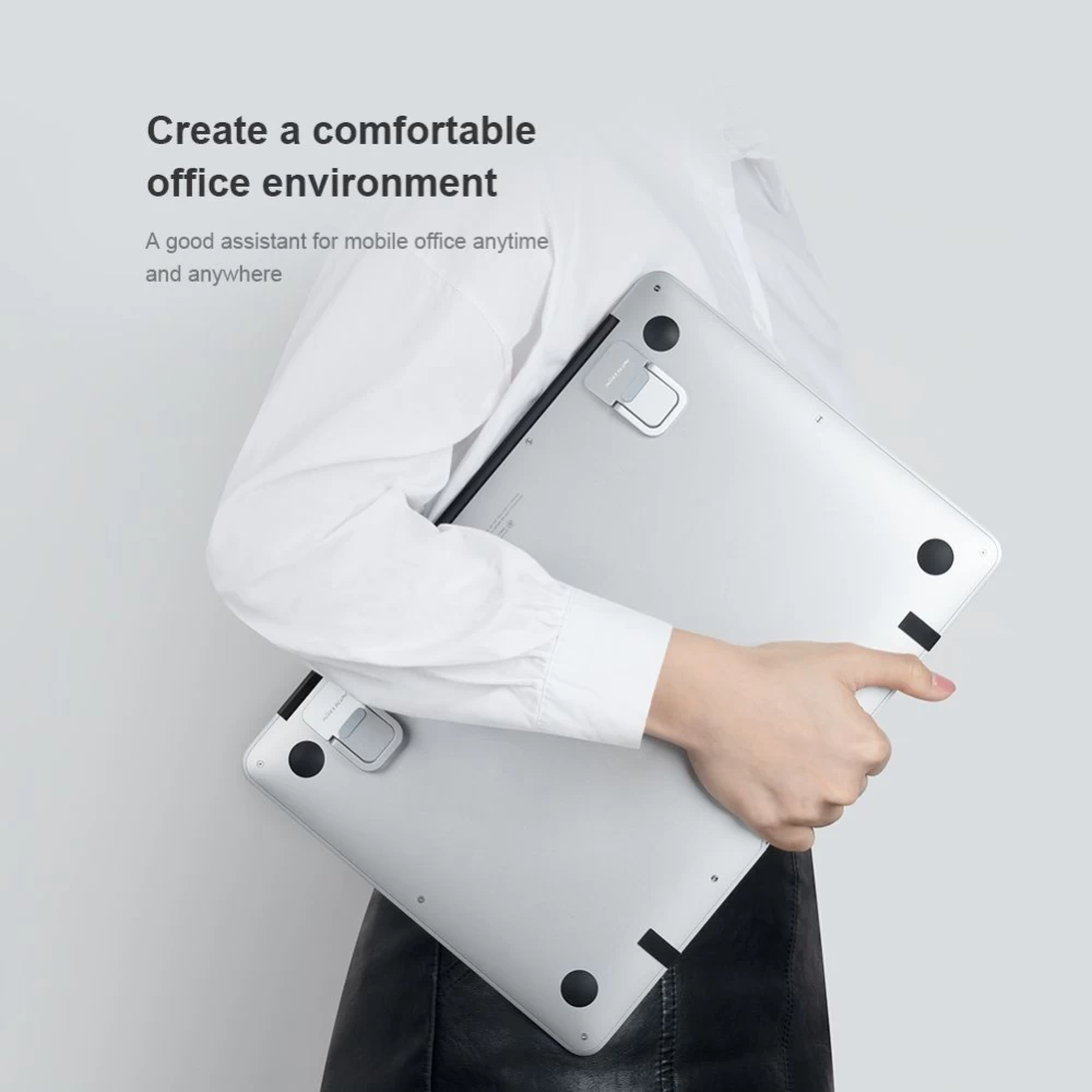  Dažādi Nillkin Bolster portable stand  sudraba