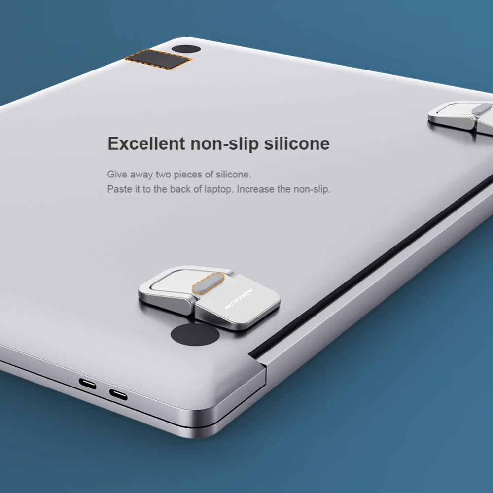  Dažādi Nillkin Bolster portable stand  sudraba
