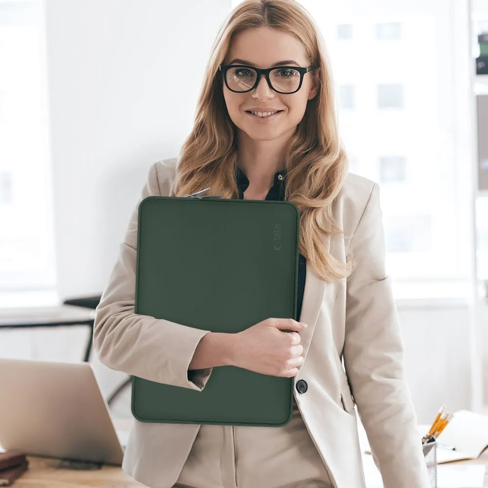 Dažādi telefona maciņš zaļš TECH-PROTECT NEOSLIM LAPTOP 15-16