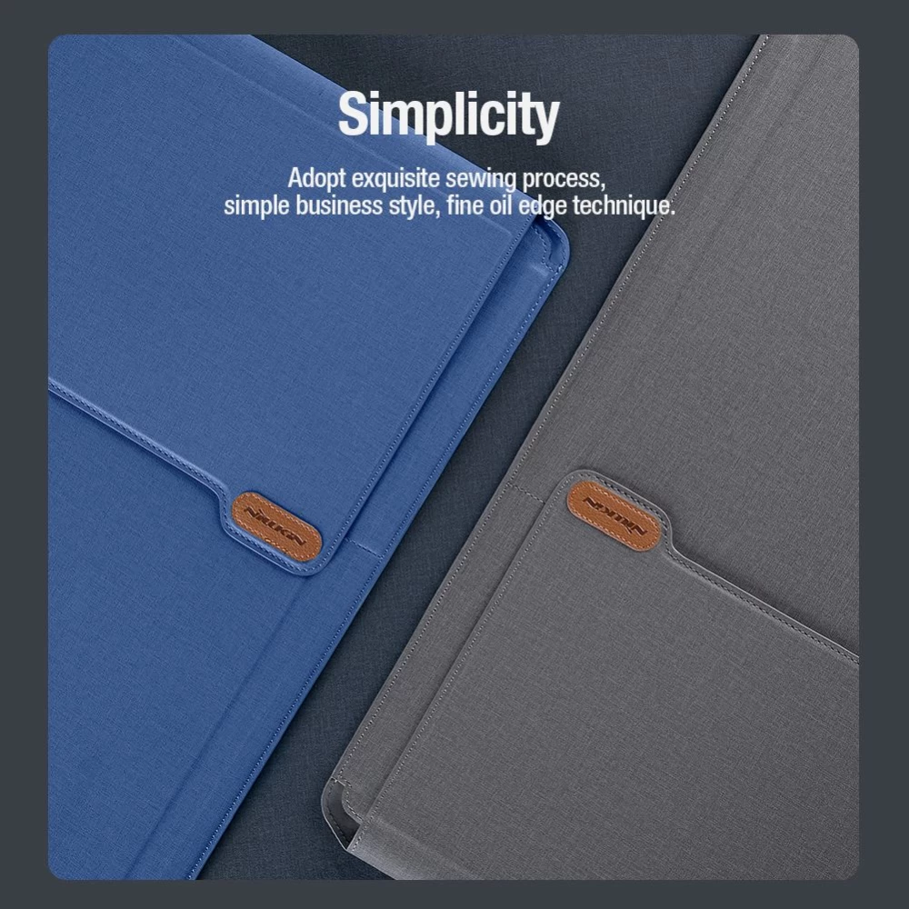 Aксессуары Other Nillkin Versatile Plus Laptop Sleeve Macbook 15.6-16.1 (Vegan Leather)  синий
