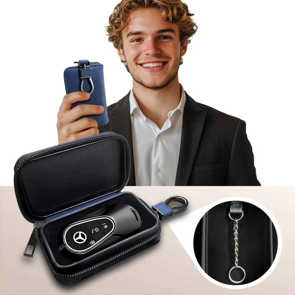 Dažādi telefona maciņš zils TECH-PROTECT KLR300 POUCH KEYLESS RFID SIGNAL BLOCKER CASE